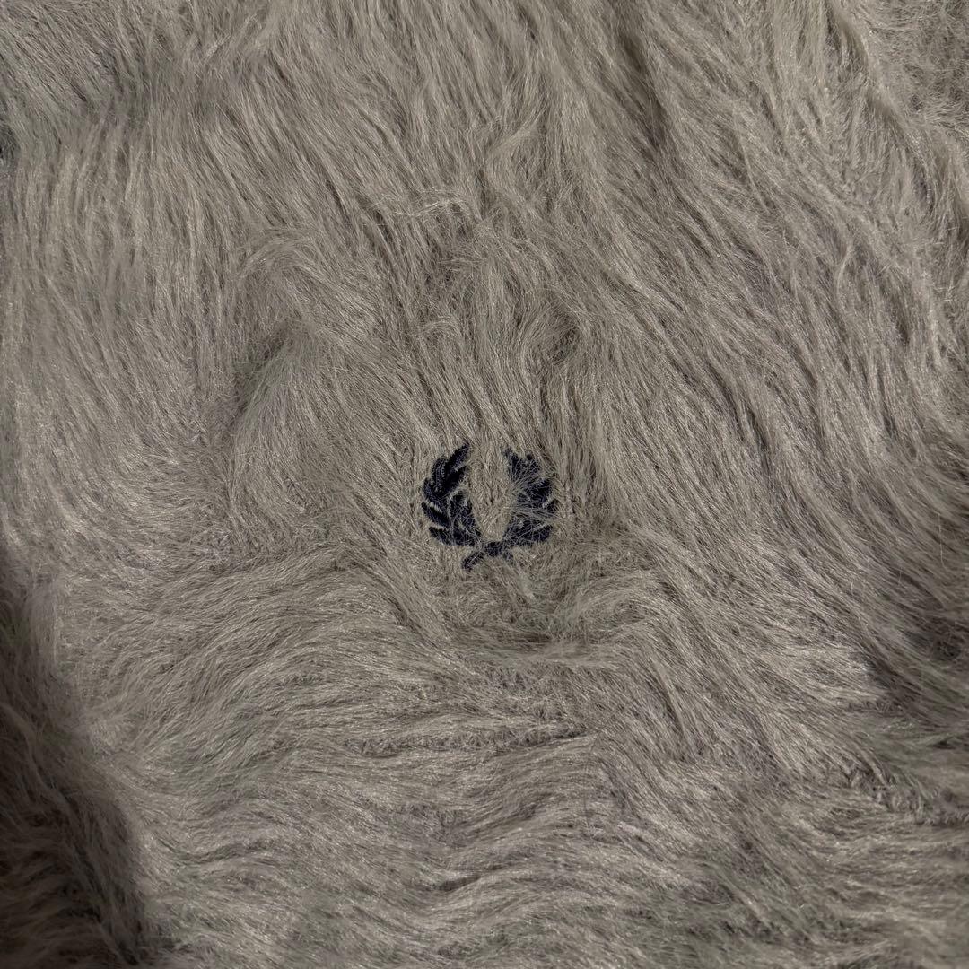【超美品】FRED PERRY× Ray BEAMS /別注シャギーカーディガン