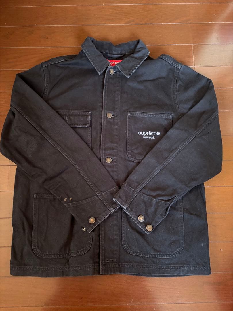 supreme ワークジャケット カバーオール シュプリーム