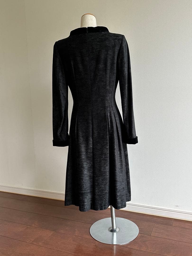 KOJI WATANABE STYLE 黒長袖ワンピース　レディース 9号　美品
