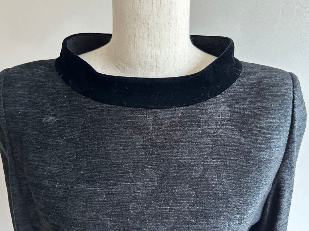 KOJI WATANABE STYLE 黒長袖ワンピース　レディース 9号　美品