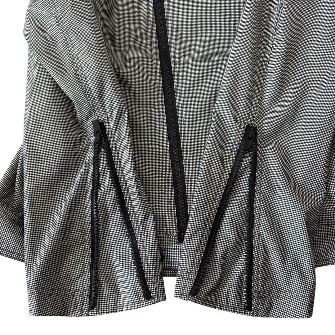 ジャケット・アウター Black Barrett check riders jacket y2k
