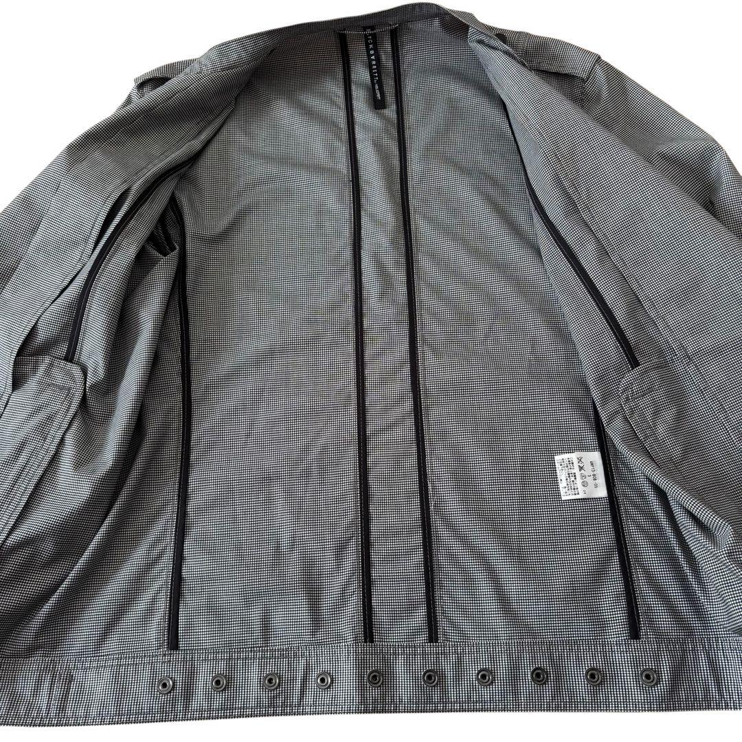 ジャケット・アウター Black Barrett check riders jacket y2k
