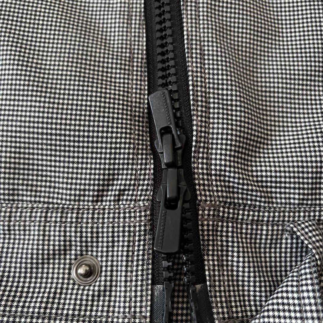 ジャケット・アウター Black Barrett check riders jacket y2k