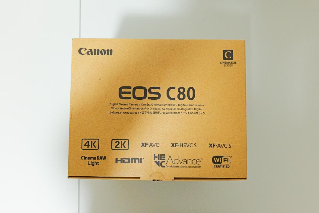 【新品】キヤノン Canon EOS C80 未開封 保証付き