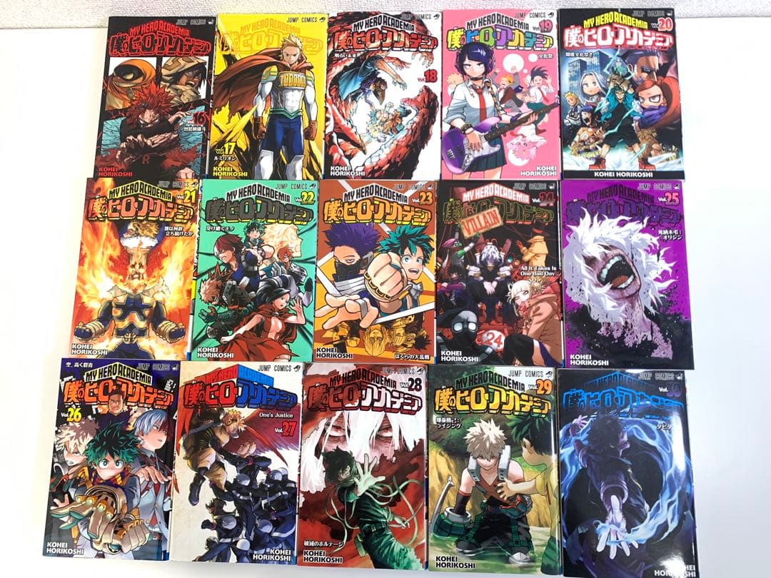 僕のヒーローアカデミア 1巻〜40巻 セット 漫画 マンガ コミックス 集英社