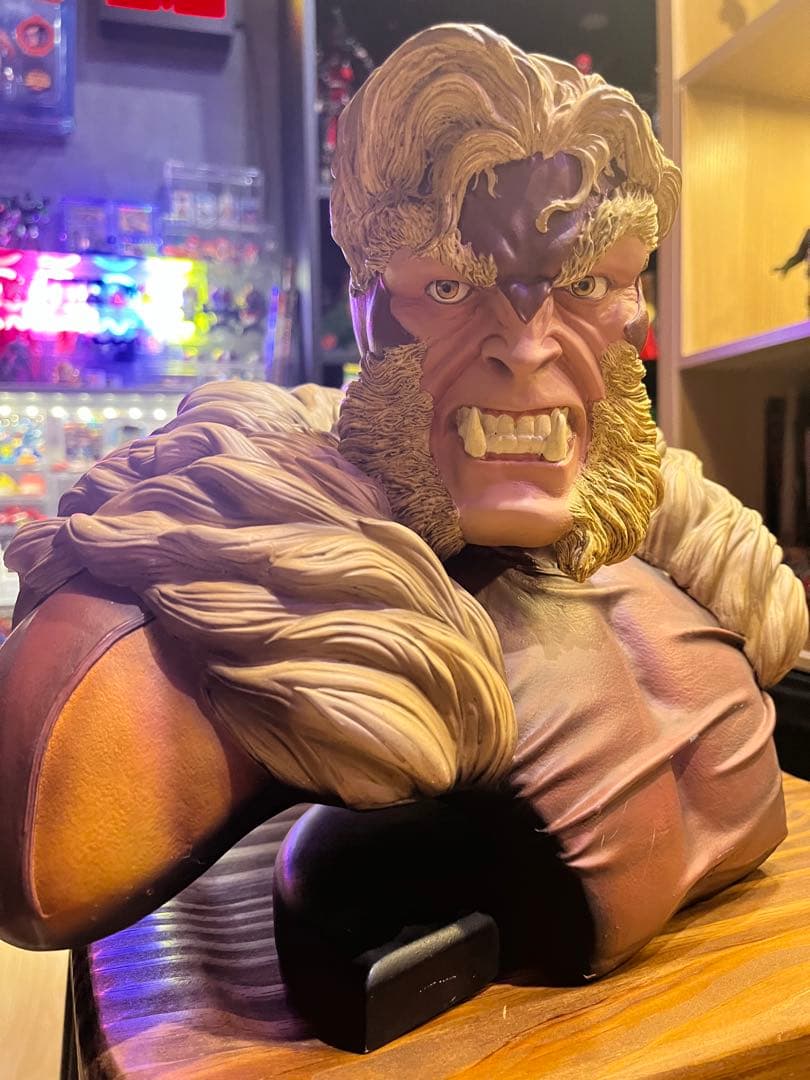 サイドショウ　セイバートゥース　X-MEN ハーフサイズバスト　マーベル