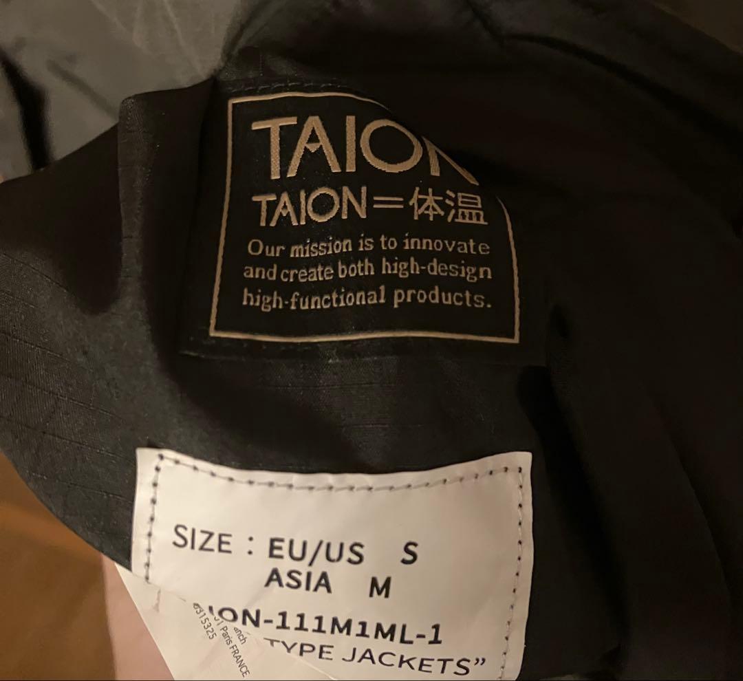 TAION MA-1 ダウンジャケット(TAION-111M1ML-1) M