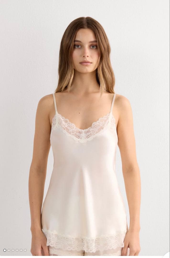 intimissimi シルクキャミソール M