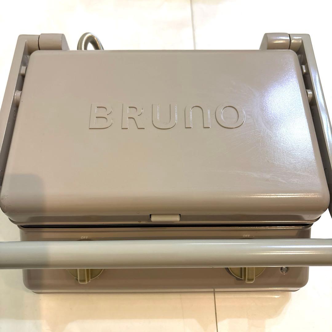 BRUNO ホットサンドメーカー ベージュ