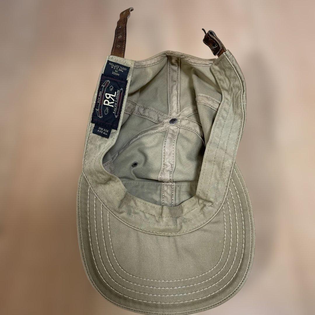 RRLキャップ　ジャンク品　usa製