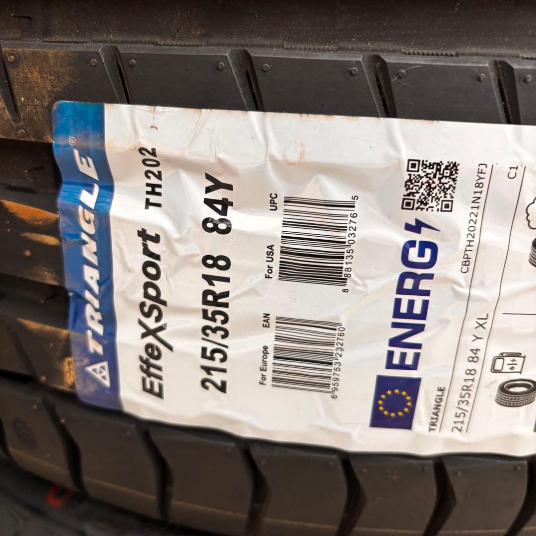Triangle EffexSport TH202 215/35R18 新品2本