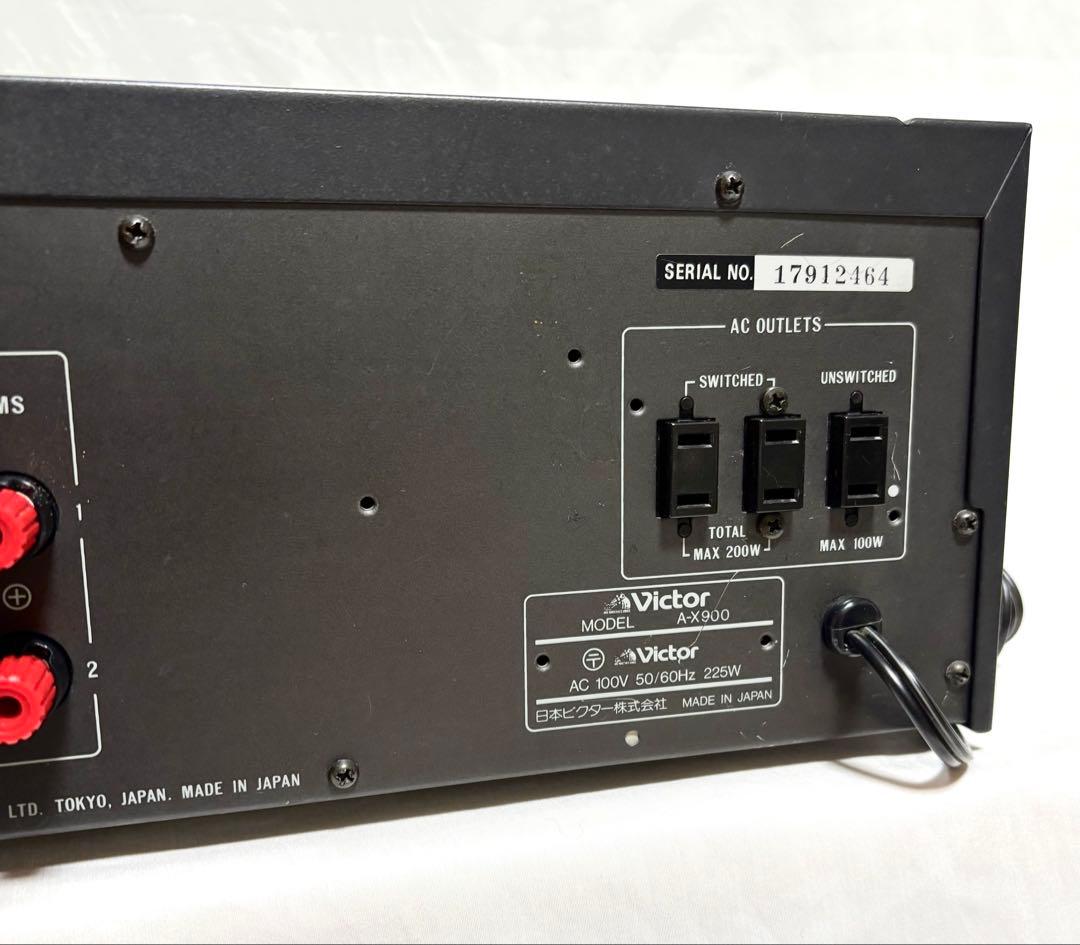 Victor プリメインアンプ A-X900 Gmサーキット 日本製