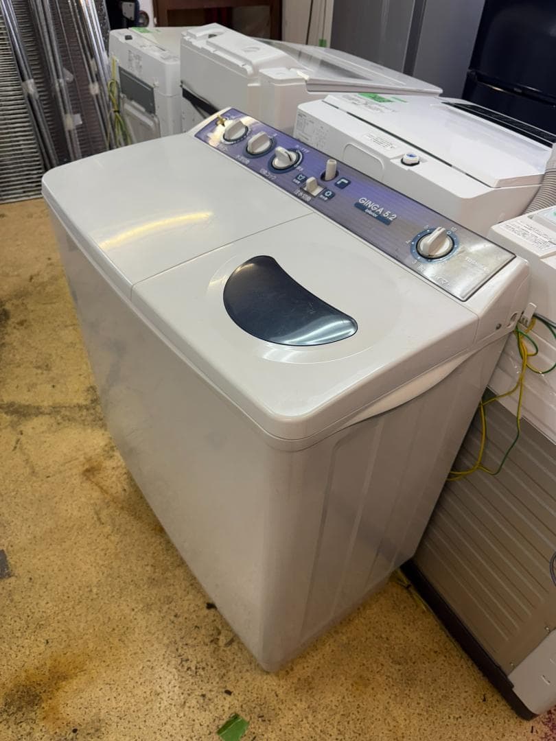 (4143W1)*TOSHIBA 洗濯機 二槽式　VH-52G(H)
