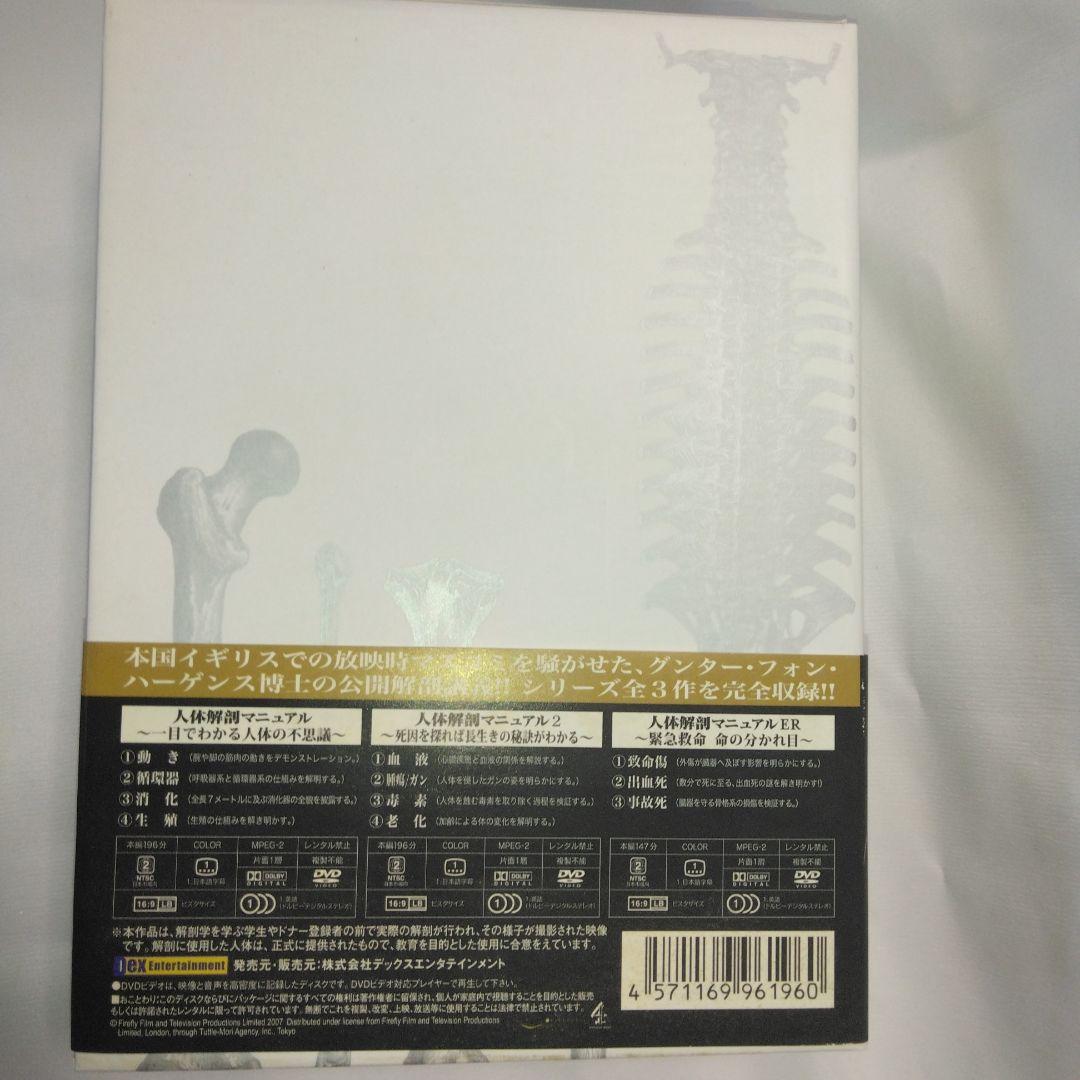 人体解剖マニュアル 完全版 DVD-BOX