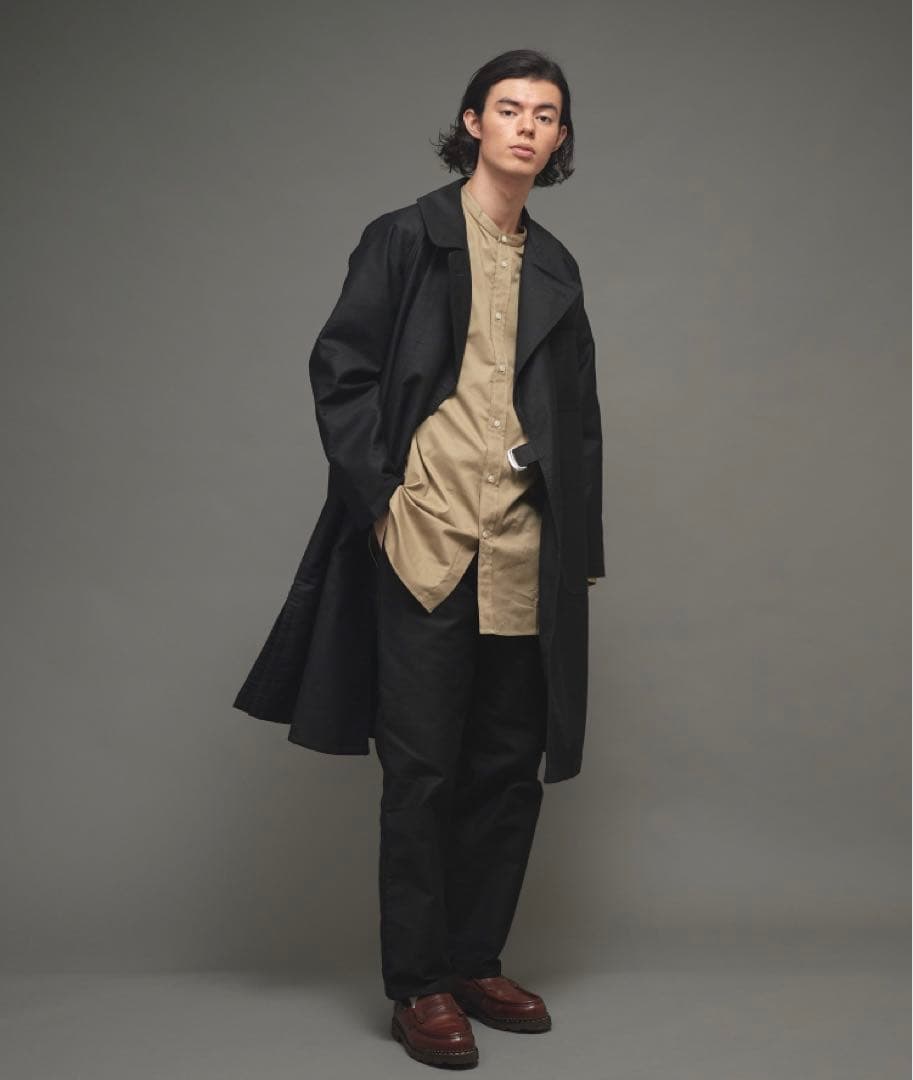 ジャケット・アウター Le Sans Pareil MOLESKIN TIELOCKEN COAT
