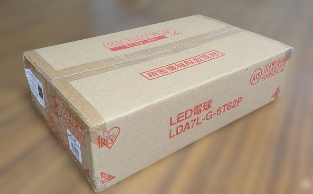 【完全未開封・250個】アイリスオーヤマ LED電球 電球色 60形 5箱セット