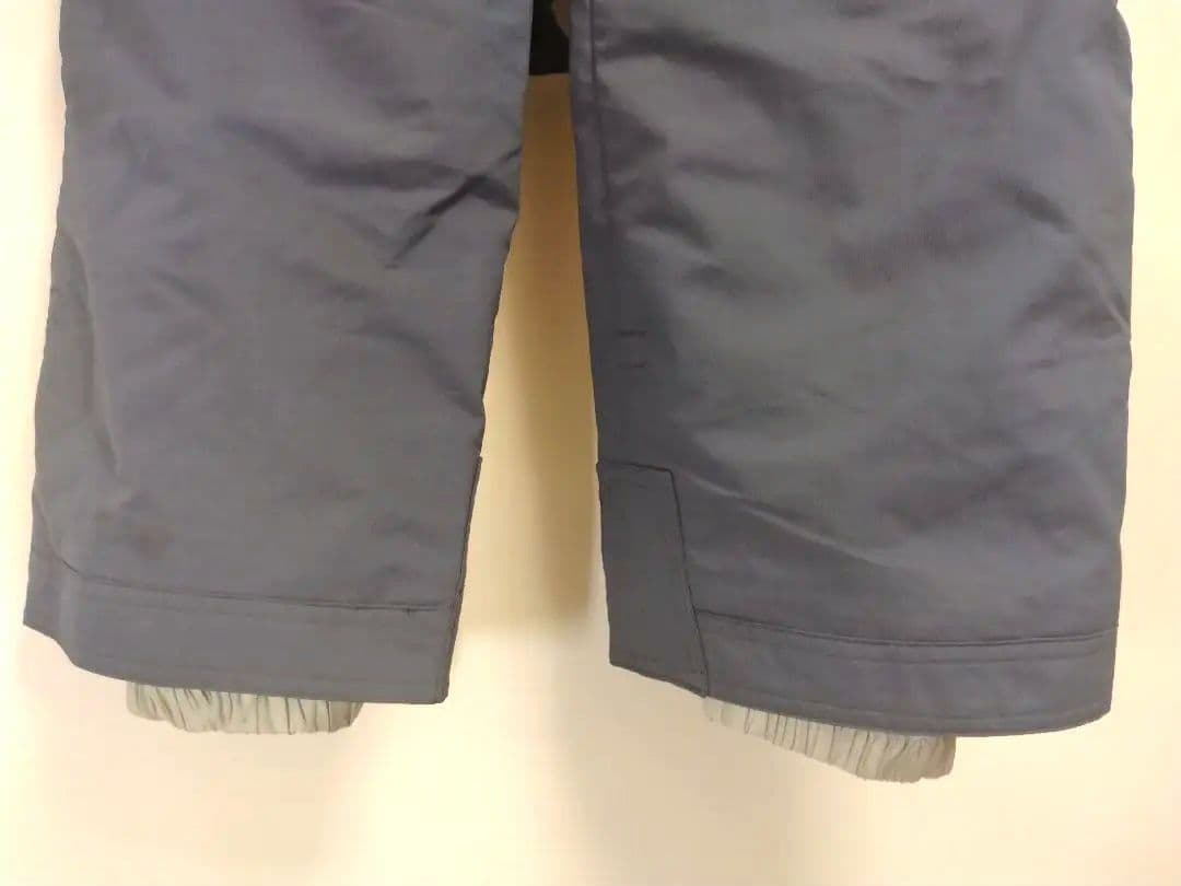 DESCENTE 子ども用スキーウェア 青と白