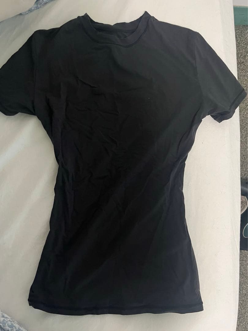 トップス Skims fits everybody t shirt onyx xxs