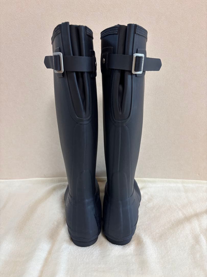 ⭐️美品　HUNTER 紺色　ネイビー　長靴⭐️
