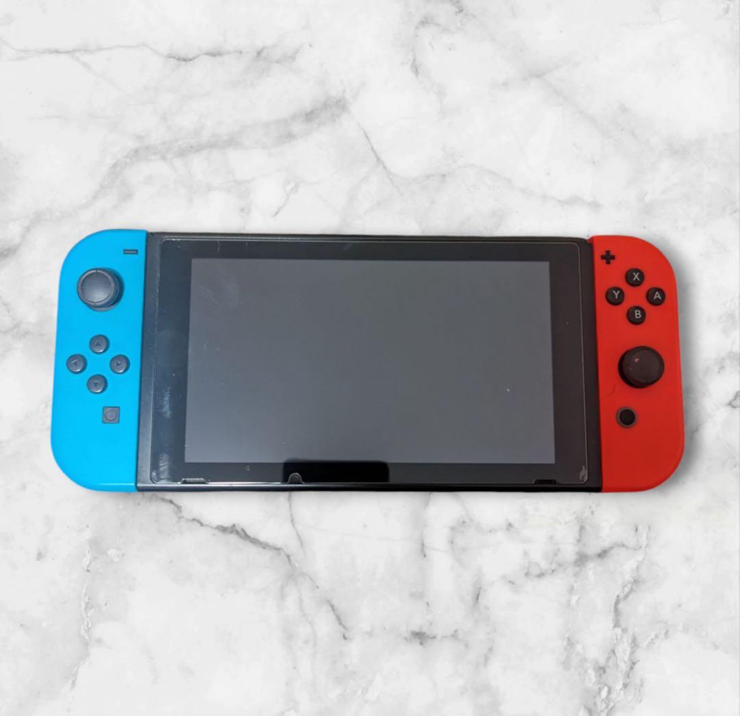 Nintendo Switch 本体 青赤 Joy-Con 付属品あり