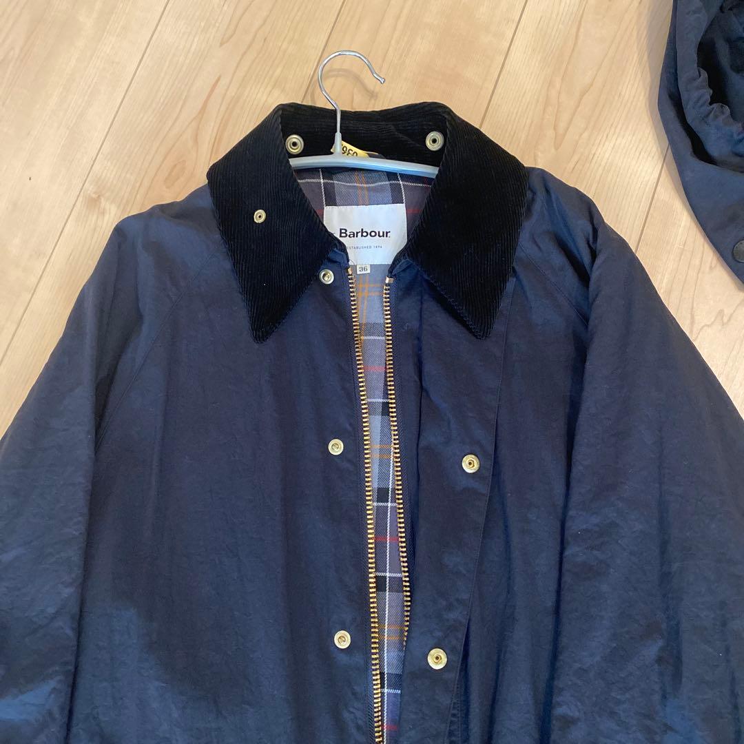 【Barbour】別注BURGHLEYフード付　バブアー　Spick&Span