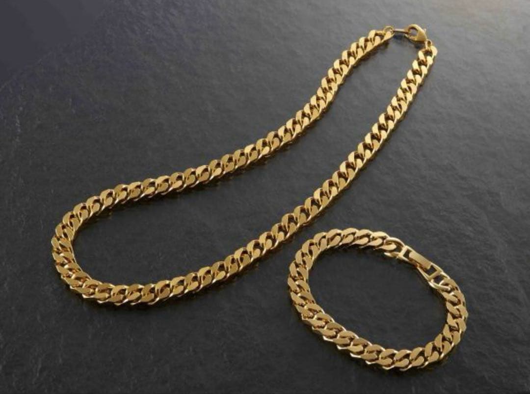 新品 喜平ネックレス ブレスレット セット 18金 18k 18KGP
