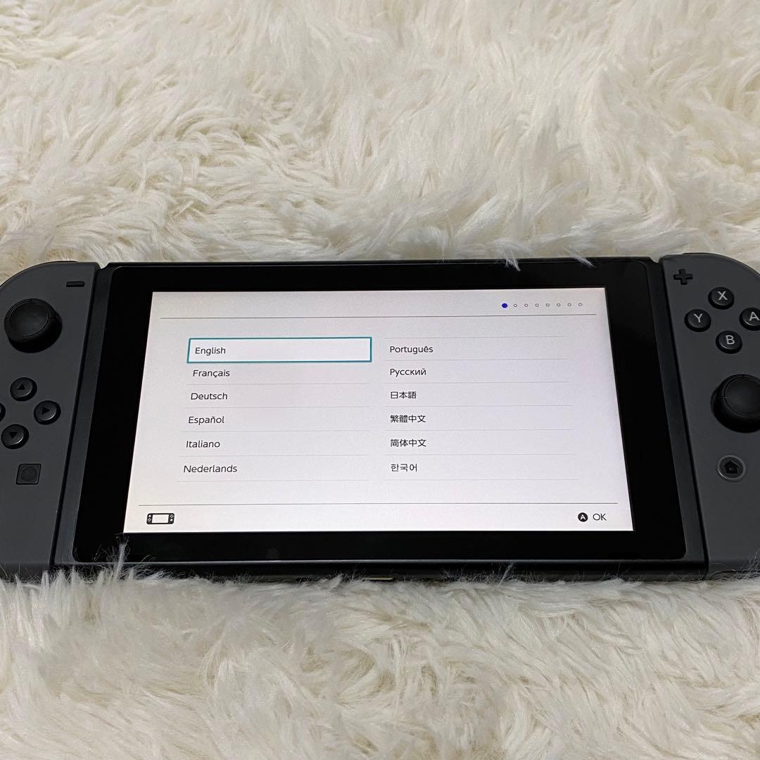 【美品】【動作確認済み】Nintendo Switch 本体 充電器付き