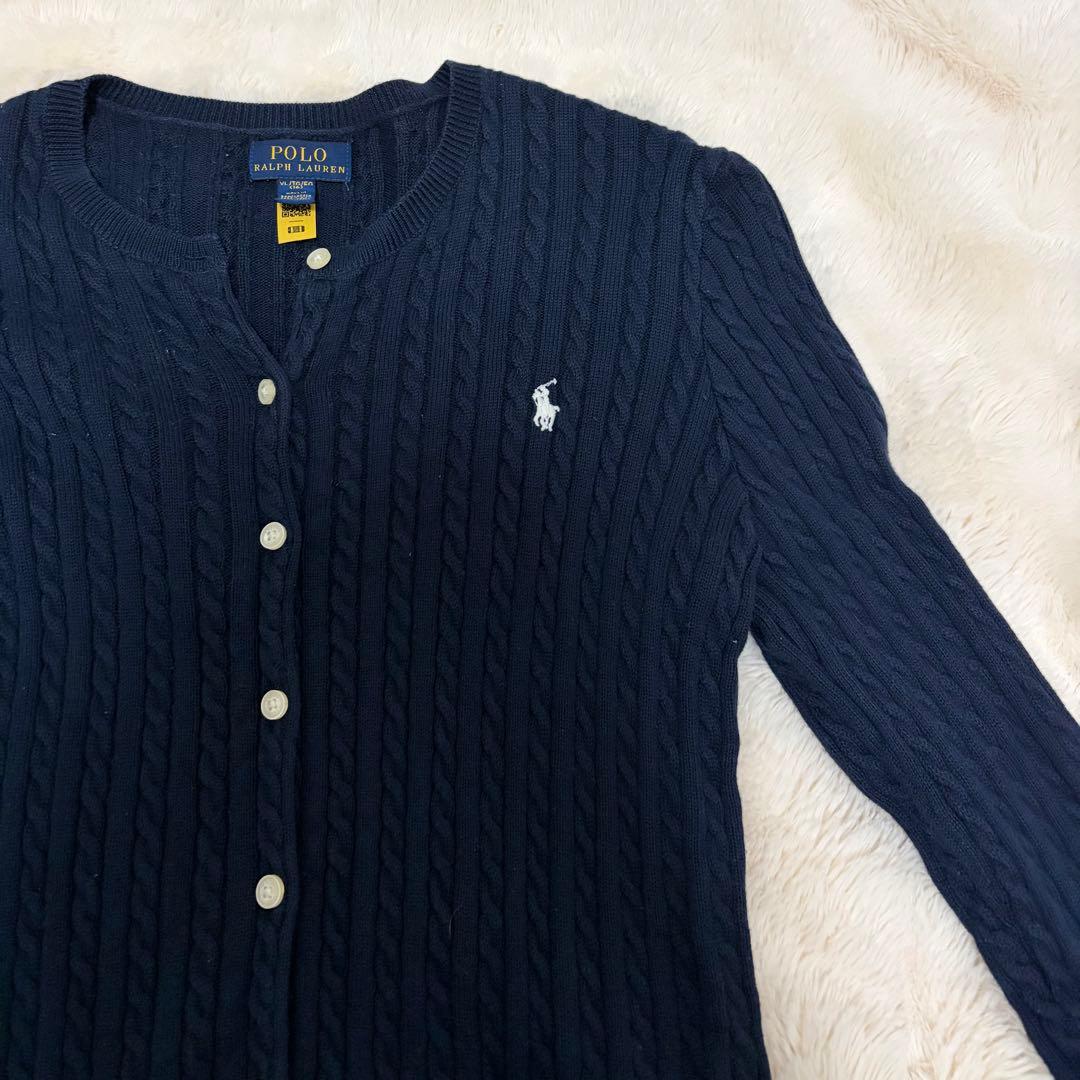 POLO Ralph Lauren ネイビー カーディガン