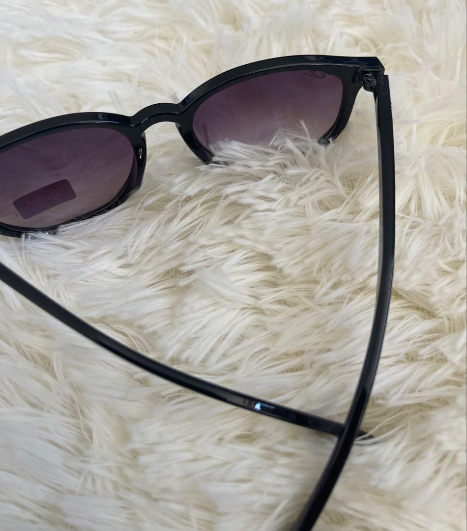 Ray-Ban レイバン RB4306 サングラス パープルレンズ ケース付き