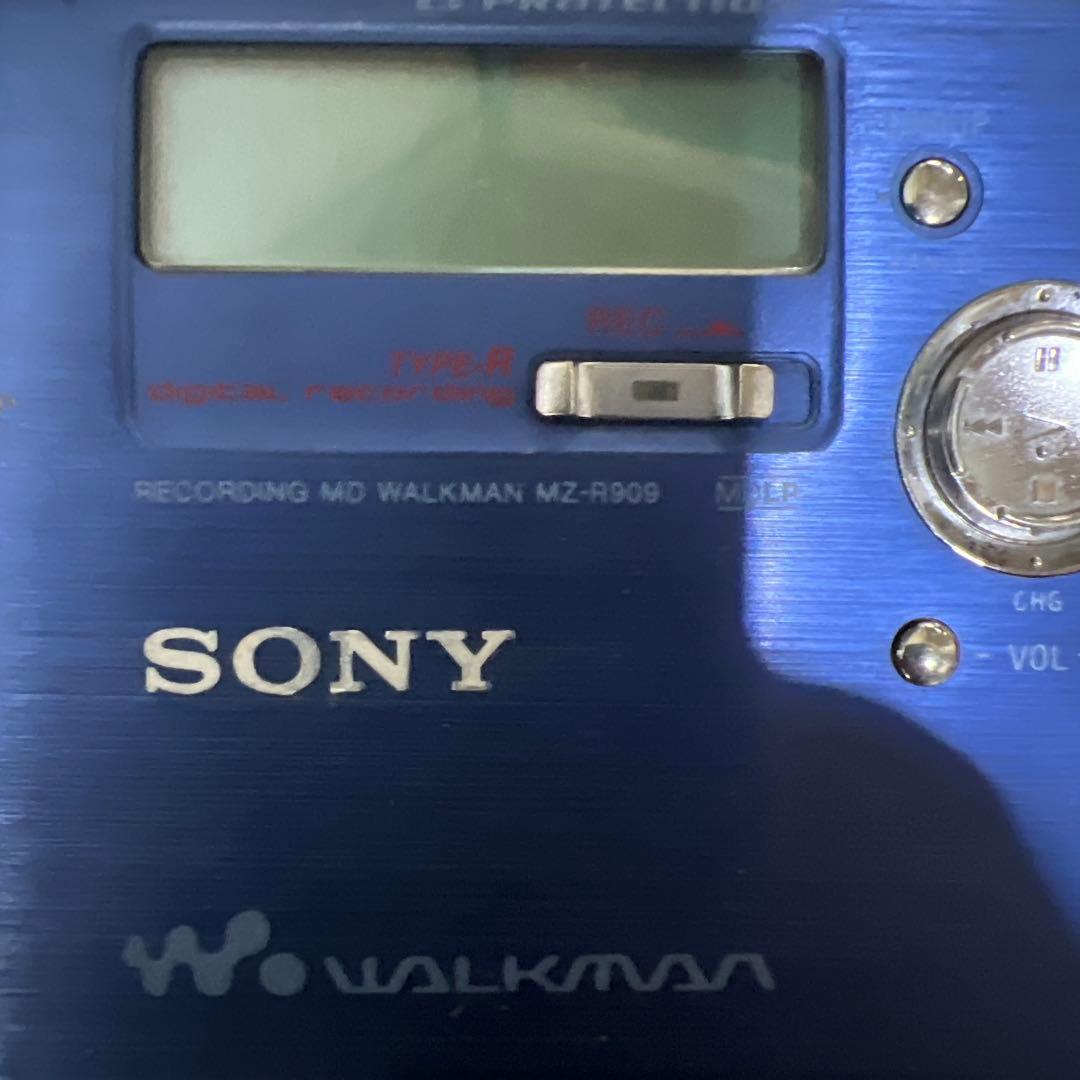 SONY ポータブルMDプレーヤー MZ-R909