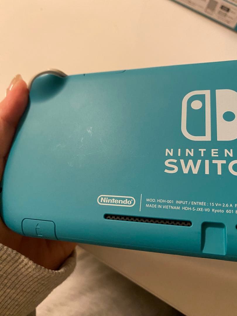 Nintendo Switch Lite ターコイズ 本体 ゲームソフト付き
