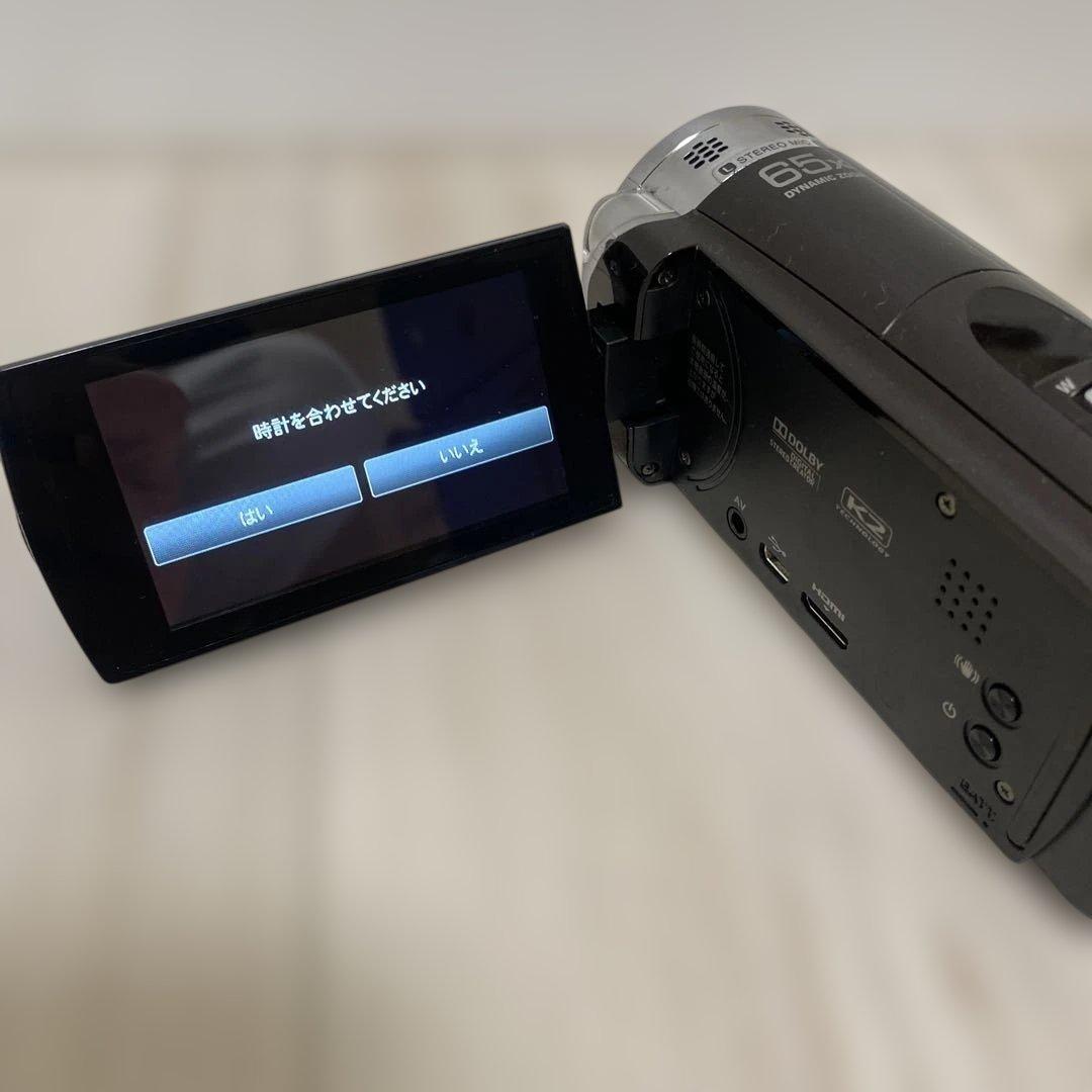 JVC Everio ビデオカメラ FULL HD 65倍ズーム