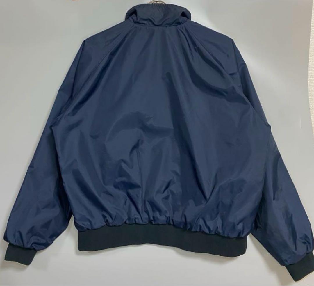 リバーシブル LANDS' END ベージュ ネイビー スイングトップ TAN