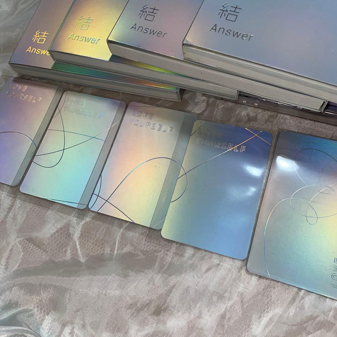 BTS LOVE YOURSELF アルバム 4形態 トレカ ジミン コンプ