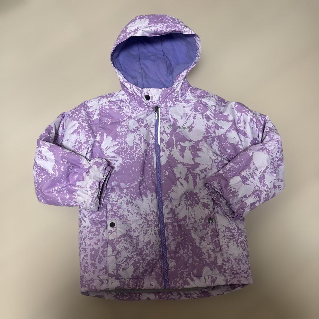 たなか　Columbia 子ども用スキーウェア 紫　XS 120cm位