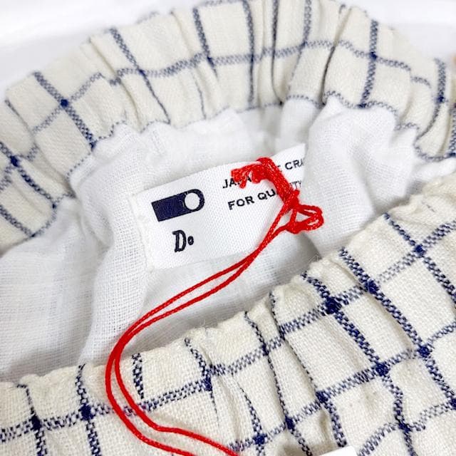 新品 CLASKA✨クラスカ リネン チェック イージースカート ロングスカート