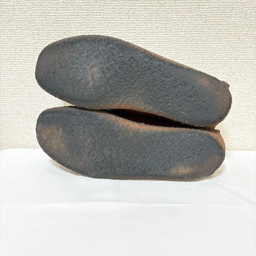 【美品】クラークス 26.0cmナタリーワラビーレ ザーブラウン
