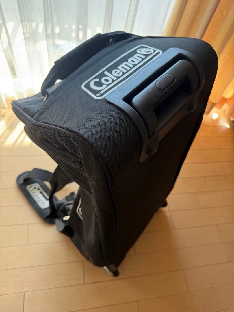 Coleman キャリーカート 黒 65×32×31 Mサイズ
