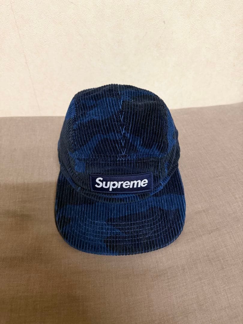 Supreme Camo Corduroy Camp Cap スプリムチャップ