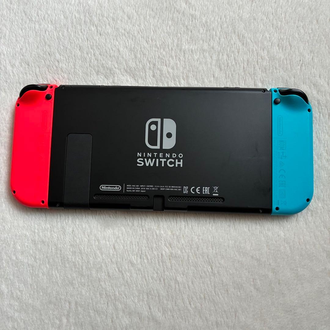 期間限定！ 匿名配送 箱付き 任天堂 Switch 本体 レッド ブルー
