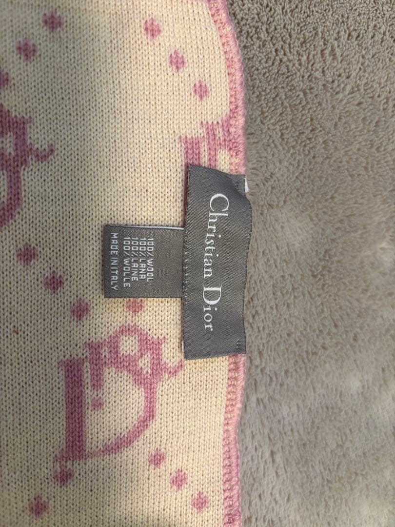 ⭐︎専用⭐︎Christian Dior ピンク ウールマフラー