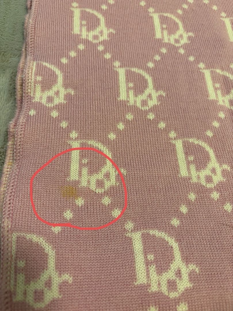 ⭐︎専用⭐︎Christian Dior ピンク ウールマフラー