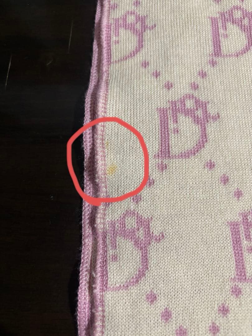 ⭐︎専用⭐︎Christian Dior ピンク ウールマフラー