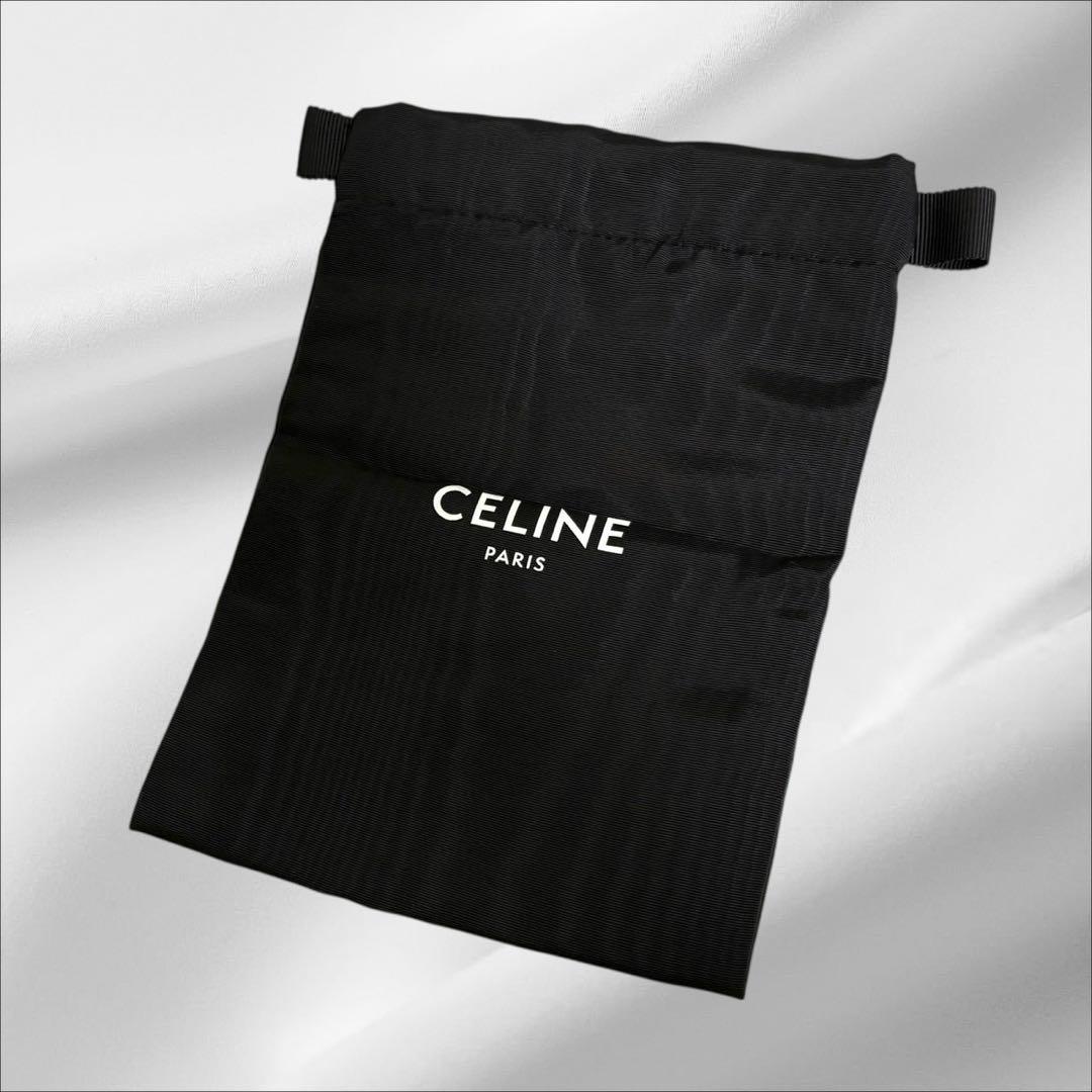 極美品✨ CELINE セリーヌ トリオンフ ブラウン レザー 三つ折り 財布