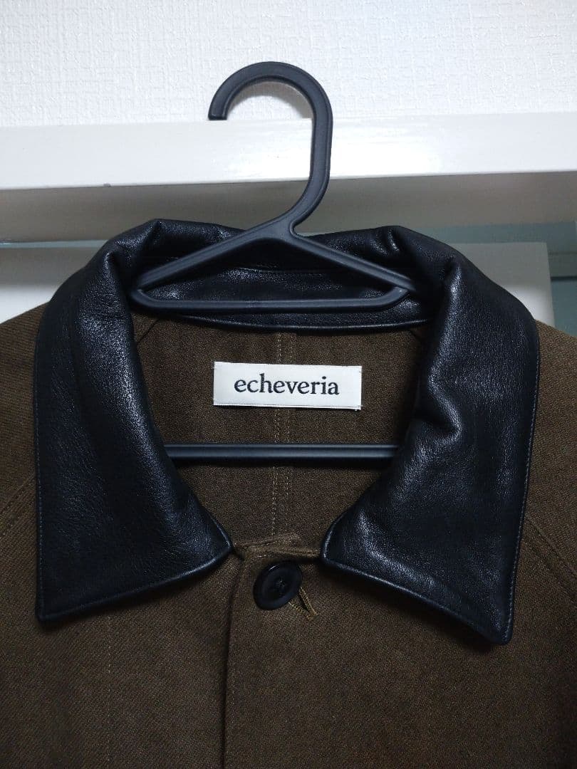 ジャケット・アウター echeveria Leather Work JKT ovy kaja