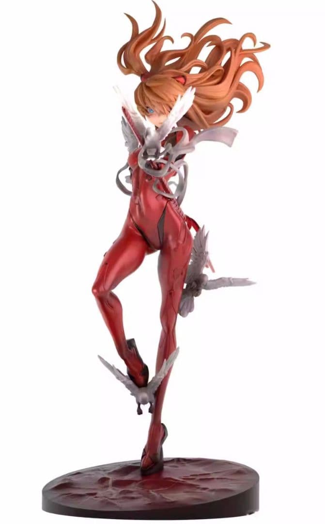 アスカ　ガレージキット　未塗装未組立　美少女　エヴァ　1/7 フィギュア