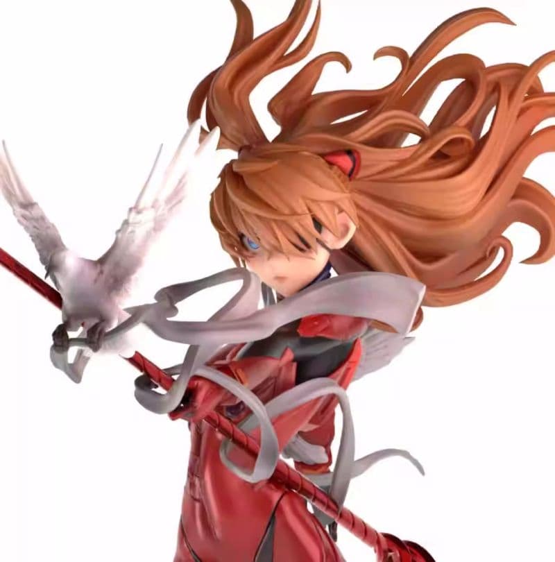 アスカ　ガレージキット　未塗装未組立　美少女　エヴァ　1/7 フィギュア