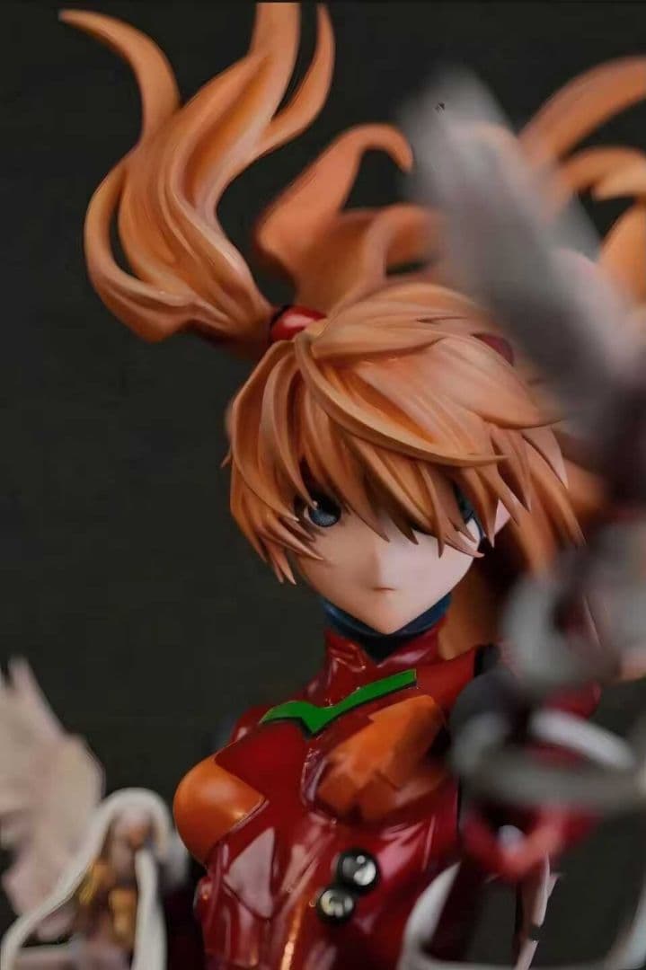 アスカ　ガレージキット　未塗装未組立　美少女　エヴァ　1/7 フィギュア
