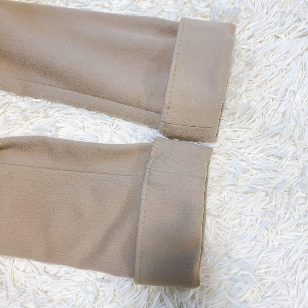 【美品】23区 ロングコート カシミヤ ウール ベルト Aライン コロンボ