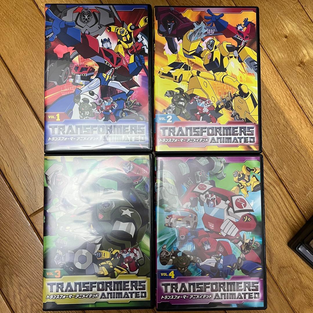 トランスフォーマー アニメイテッド 全10巻 DVD セル販売品